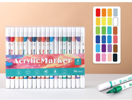Skyglory Acrylic Marker Pens 36 Colors (PVE Packaging)
