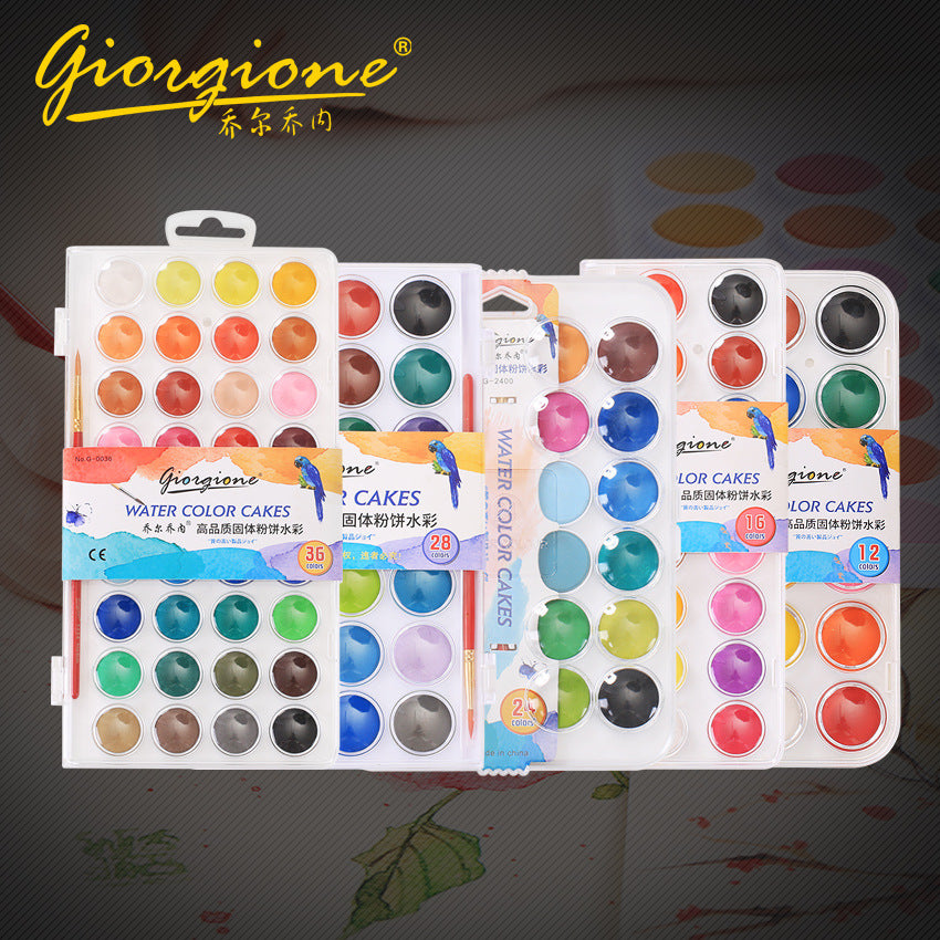 Solid Watercolor Paints