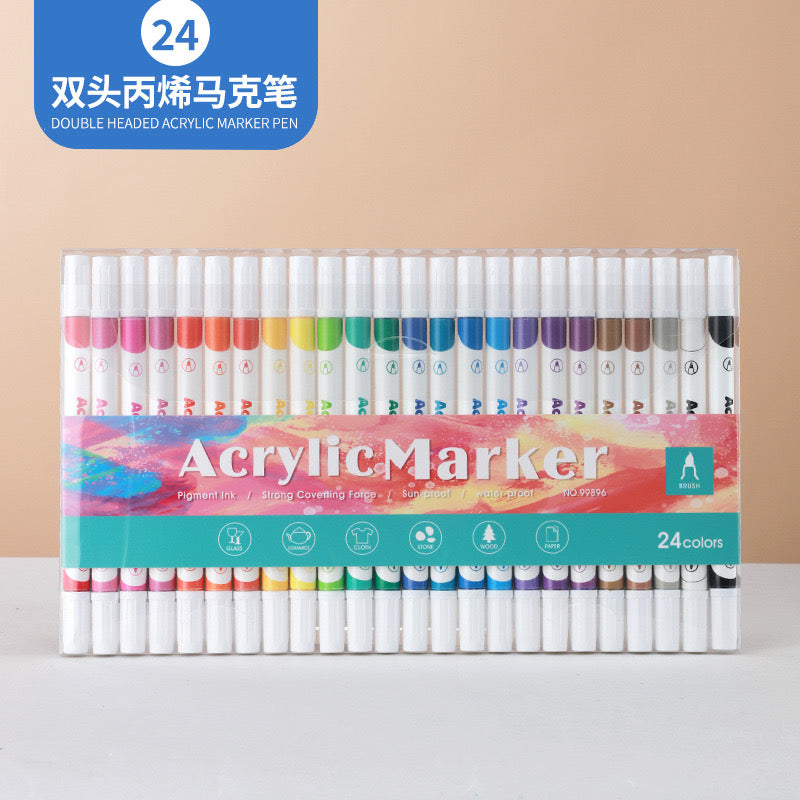 Skyglory Acrylic Marker Pens 36 Colors (PVE Packaging)