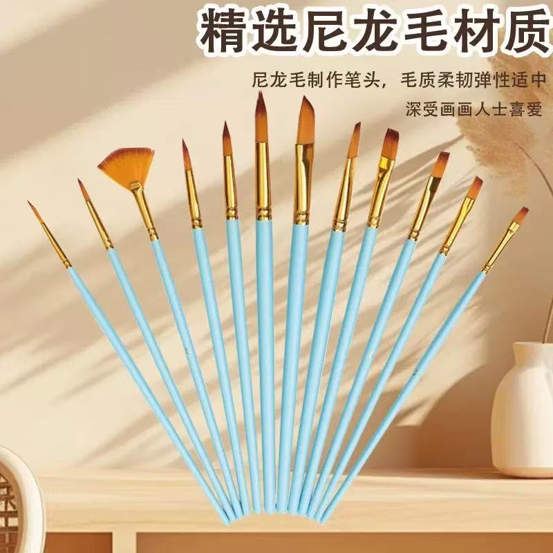 Paint brush Set 12 Brushes per Box