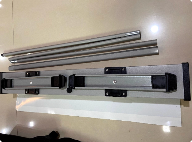 Aluminum Alloy Banner Pull-Up Stand_Overall size: 80 x 200 cm