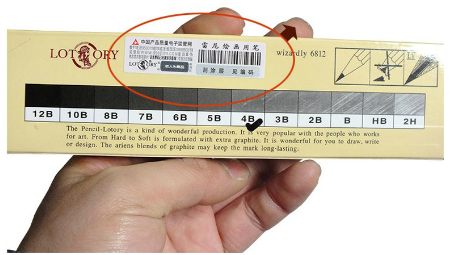 Lotory Highest Quality Drawing Pencil