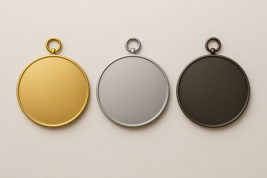 Custom medal with lanyard