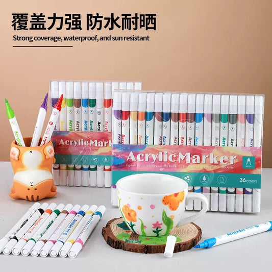 Skyglory Acrylic Marker Pens 36 Colors (PVE Packaging)